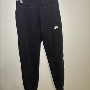 Women’s Nike Black Sweatpants with Logo